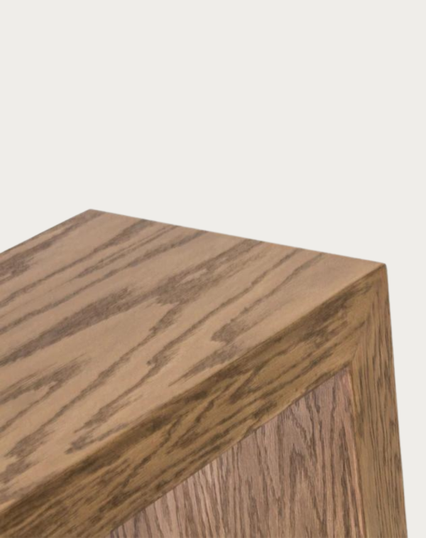 mueble de madera de encino