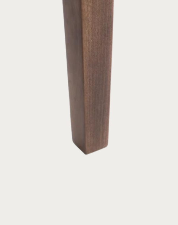 pata de madera de alamo elegante color nogal claro