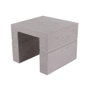 Mesa Lateral Minimalista Kontempo LC 66